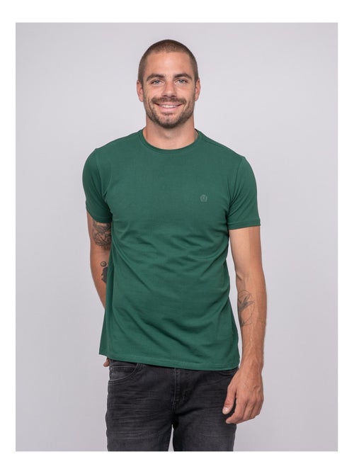 T-shirt manches courtes uni JEDDA - Kiabi