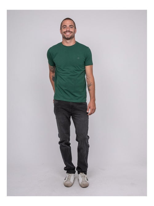 T-shirt manches courtes uni JEDDA - Kiabi