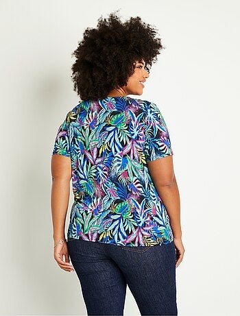 T-shirt manches courtes uni ou imprimé