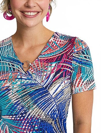 T-shirt manches courtes uni ou imprimé