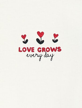 T-shirt manches longue impirmé