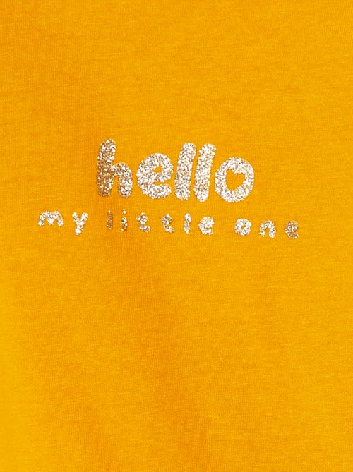 T-shirt manches longue impirmé - Kiabi