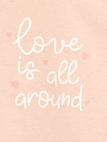 T-shirt manches longue impirmé