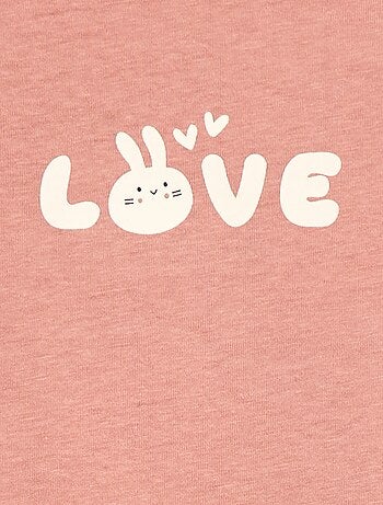 T-shirt manches longue impirmé