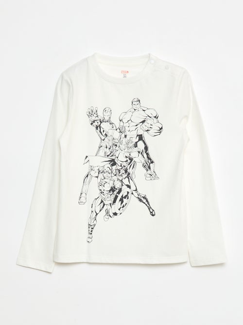 T-shirt manches longues - Avengers - collection facile à enfiler - Kiabi