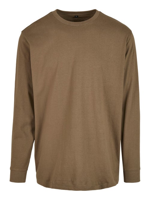 T-shirt manches longues - build your brand - Kiabi