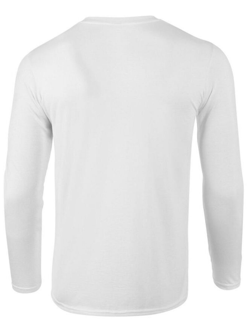T-shirt manches longues - gildan Blanc - Kiabi