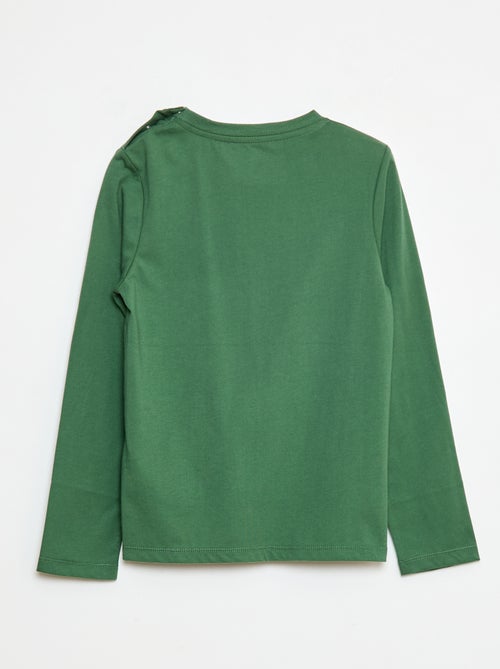 T-shirt manches longues - Jurassic World - collection facile à enfiler - Kiabi