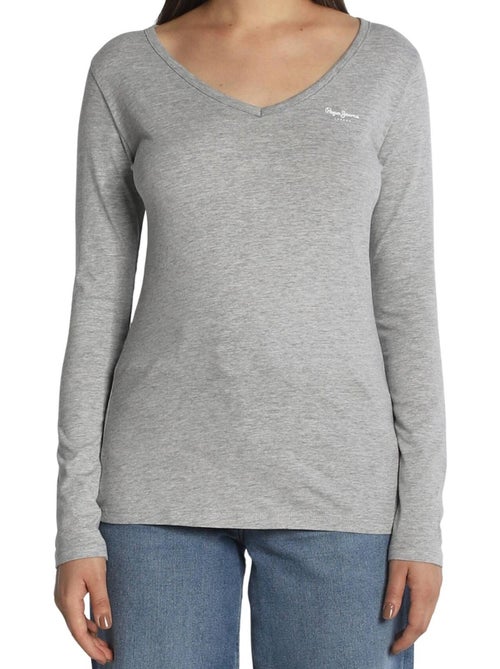 T-shirt manches longues - pepe jeans - Kiabi T-shirt manches longues - pepe jeans - Kiabi