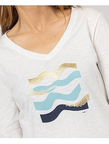 T-shirt manches longues - Terre de Marins