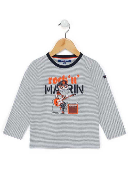 T-shirt manches longues - Terre de Marins - Kiabi