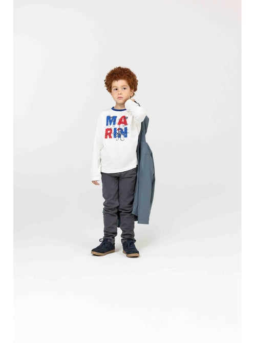 T-shirt manches longues - Terre de Marins - Kiabi