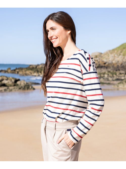 T-shirt manches longues - Terre de Marins - Kiabi T-shirt manches longues - Terre de Marins - Kiabi