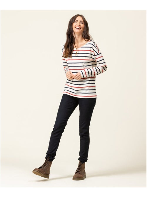 T-shirt manches longues - Terre de Marins - Kiabi T-shirt manches longues - Terre de Marins - Kiabi