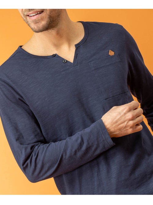 T-shirt manches longues - Terre de Marins - Kiabi