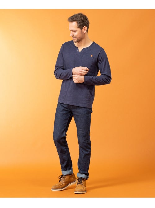 T-shirt manches longues - Terre de Marins - Kiabi