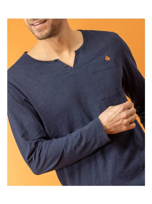 T-shirt manches longues - Terre de Marins - Kiabi