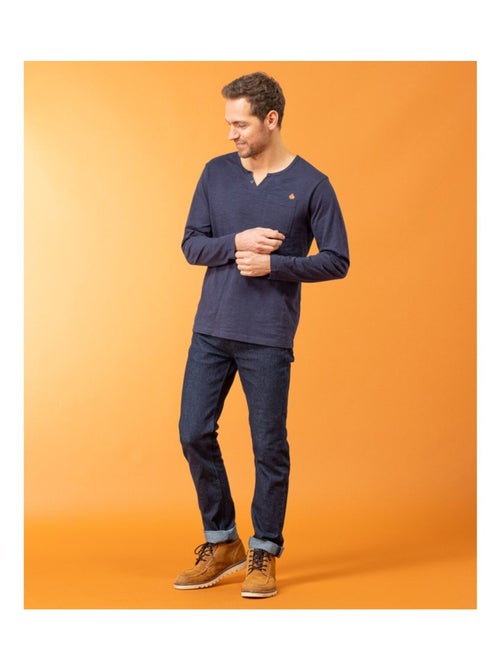 T-shirt manches longues - Terre de Marins - Kiabi