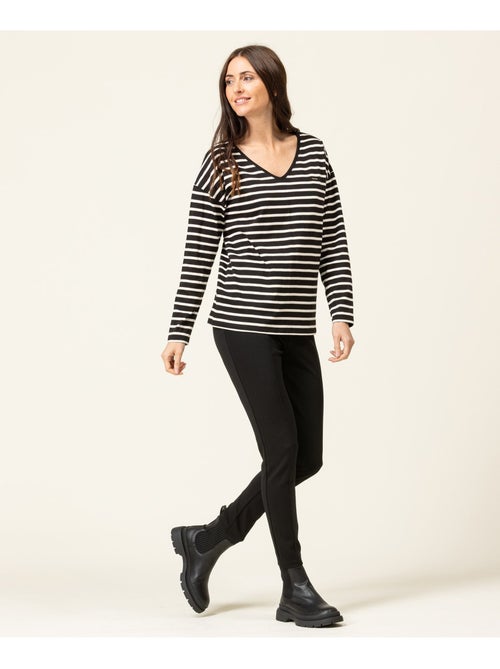 T-shirt manches longues - Terre de Marins - Kiabi