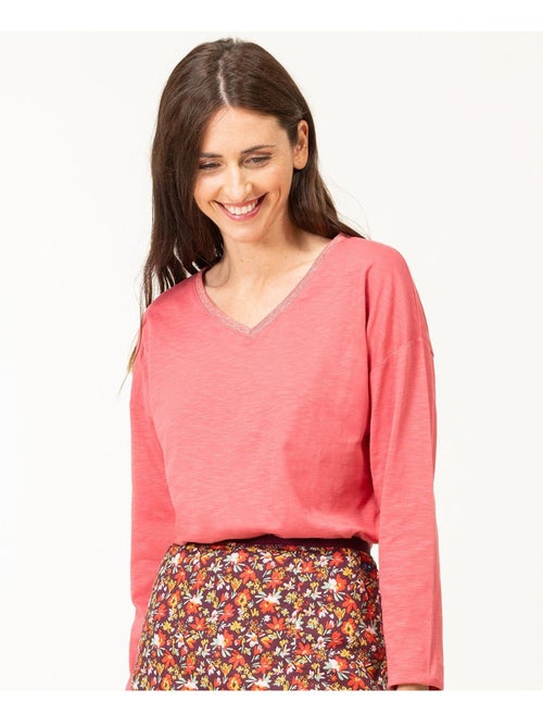 T-shirt manches longues - Terre de Marins - Kiabi