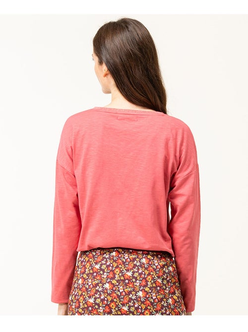 T-shirt manches longues - Terre de Marins - Kiabi