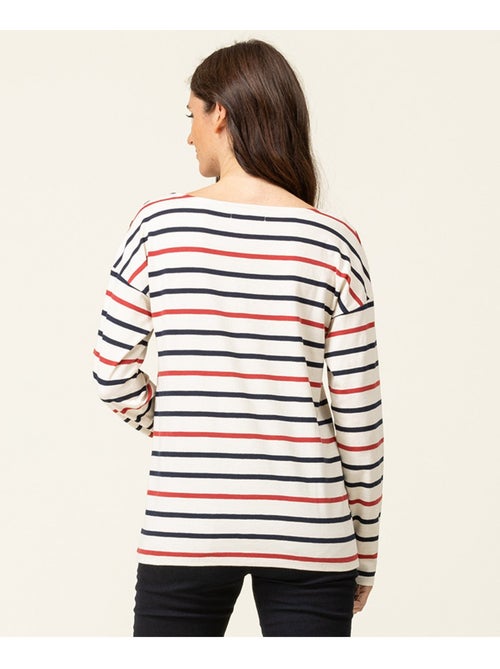 T-shirt manches longues - Terre de Marins - Kiabi