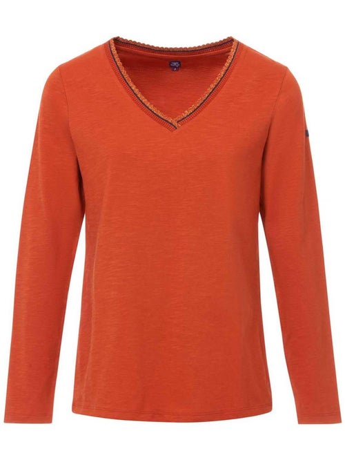 T-shirt manches longues - Terre de Marins - Kiabi