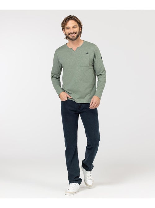 T-shirt manches longues - Terre de Marins - Kiabi