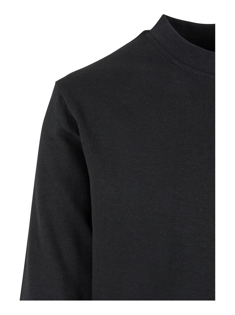 T-shirt manches longues - urban classics Noir - Kiabi