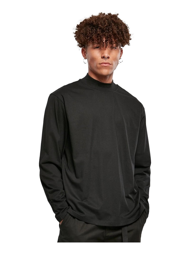 T-shirt manches longues - urban classics Noir - Kiabi