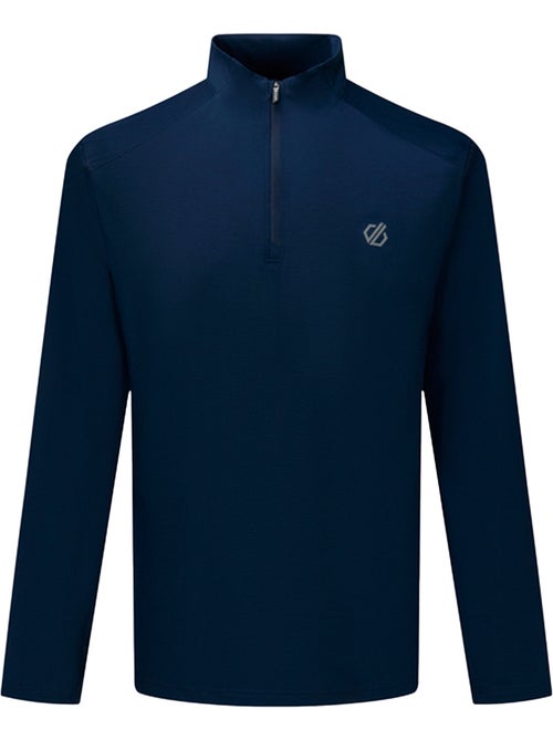 T-shirt manches longues à col montant zippé power up - dare 2b - Kiabi