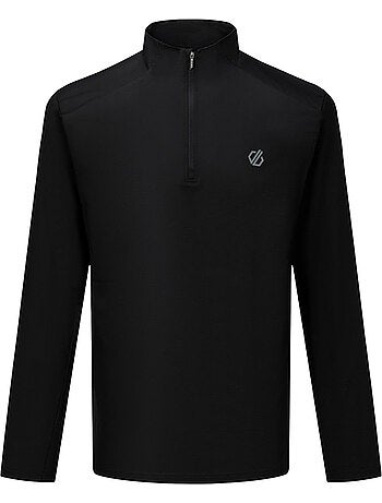 T-shirt manches longues à col montant zippé power up - dare 2b