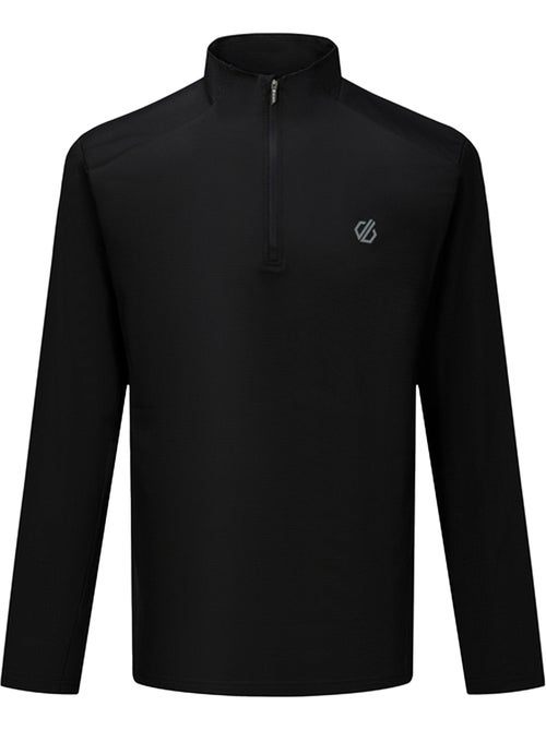 T-shirt manches longues à col montant zippé power up - dare 2b - Kiabi