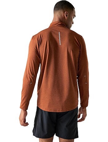 T-shirt manches longues à col montant zippé power up - dare 2b