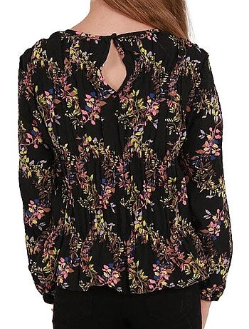 T-Shirt Manches Longues à Motifs Fille Vero Moda