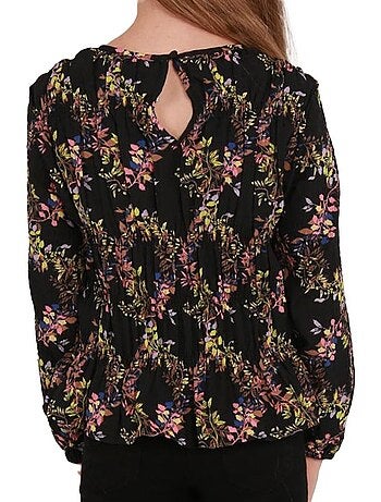 T-Shirt Manches Longues à Motifs Fille Vero Moda