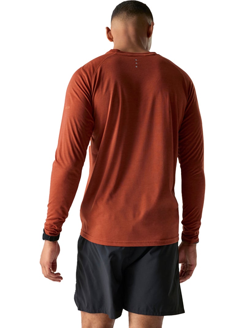 T-shirt manches longues agile - dare 2b Orange - Kiabi