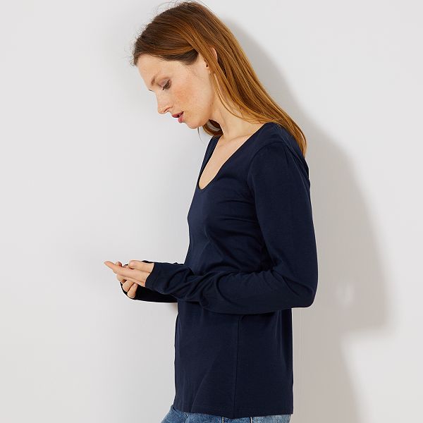 tee shirt femme brillant