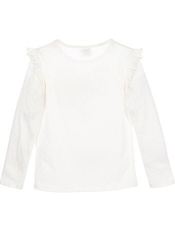 T-shirt manches longues cassé fille gabby's dollhouse - licence officielle