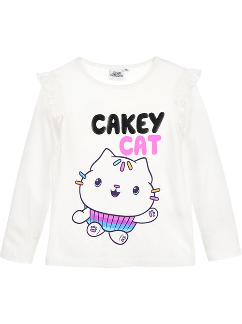 T-shirt manches longues cassé fille gabby's dollhouse - licence officielle - Kiabi T-shirt manches longues cassé fille gabby's dollhouse - licence officielle - Kiabi