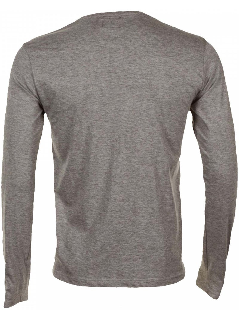 T-shirt manches longues   CEGALANT - HARRY KAYN Gris - Kiabi