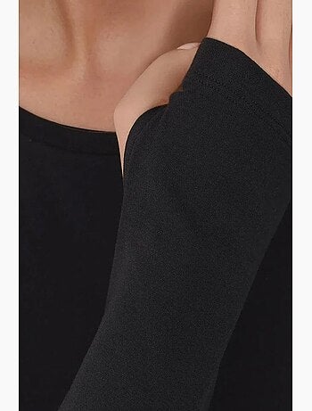 T-shirt manches longues col rond élastique hiccup