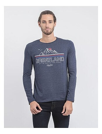 T-shirt manches longues col rond jorimux