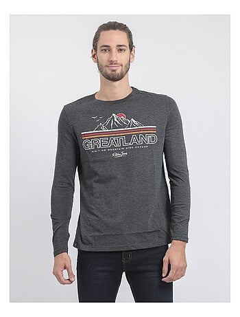 T-shirt manches longues col rond jorimux