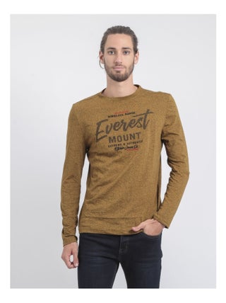 T-shirt manches longues col rond pur coton JAMACLOU