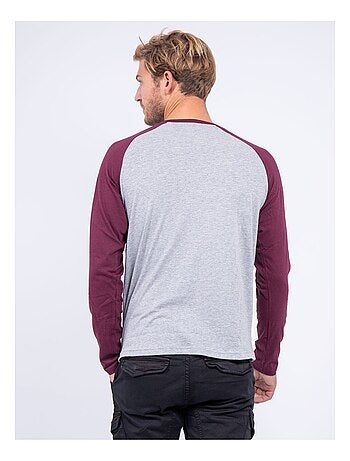 T-shirt manches longues col rond pur coton JANDAT