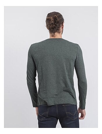 T-shirt manches longues col rond pur coton JORIMUX