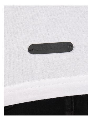 T-shirt manches longues col rond uni