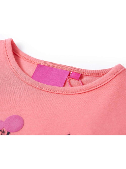 T-shirt manches longues coton élasthanne à imprimé chat - vidaxl - Kiabi T-shirt manches longues coton élasthanne à imprimé chat - vidaxl - Kiabi