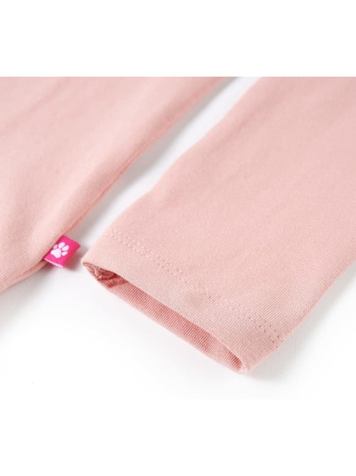 T-shirt manches longues coton élasthanne chat en sequins cœur clair - vidaxl - Kiabi T-shirt manches longues coton élasthanne chat en sequins cœur clair - vidaxl - Kiabi